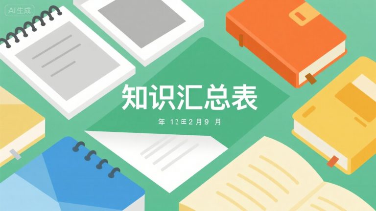 如何用 DeepSeek 生成一周知识积累汇总表