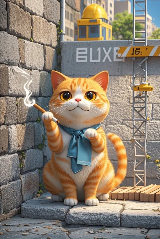 AI制作猫咪等动物打工视频案例，小红书快速涨粉上万（附教程）