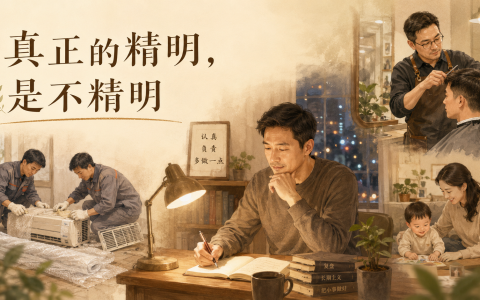 真正的精明，是不精明