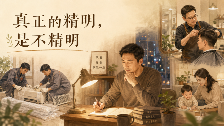 真正的精明，是不精明