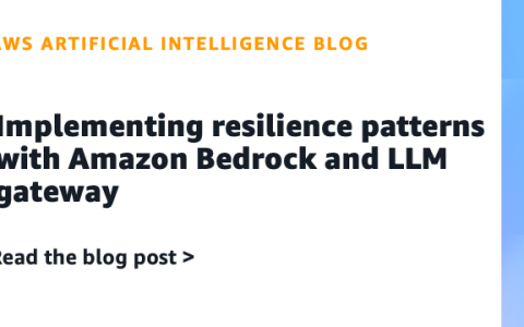 AI案例观察：Implementing resilience patterns with Amazon Bedrock and LLM gateway